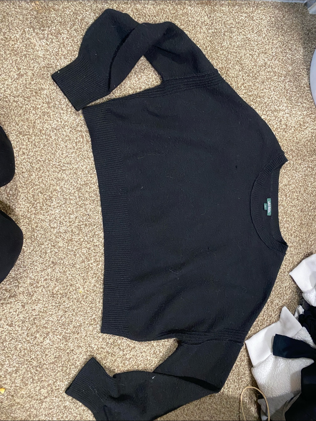 Wild Fable Black Crewneck Sweater